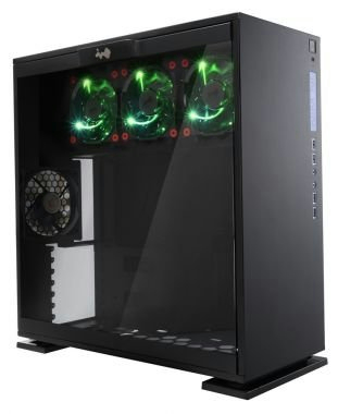 IN WIN 303 AURORA PCケース　ブラック IW-CF06B 303-Black/AURORA AURORA（12cm FAN x3、LED Strip x2、コントローラー）付属モデル