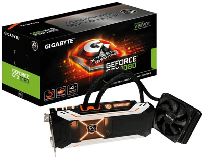 GIGABYTE ビデオカード GEFORCE GTX 1080搭載 水冷モデル GV-N1080XTREME W-8GD