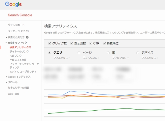 グーグルサーチコンソール