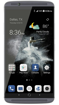 ZTE AXON 7 A2017G SIMフリースマートフォン (Android 6.0/5.5inch/nano SIM/デュアルSIMスロット)グレー