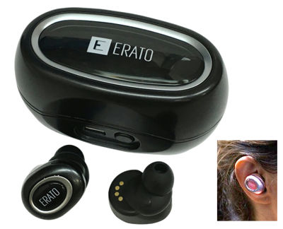 ERATO MUSE5 Bluetooth イヤホン 完全ワイヤレス ミューズ 5 [Black]