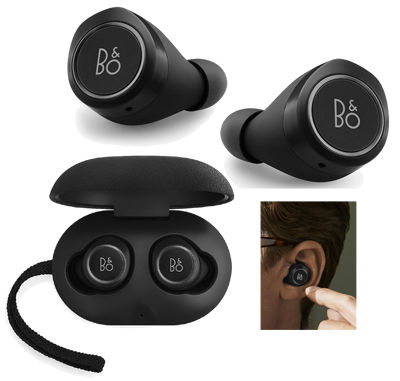 B&O Play 完全ワイヤレスイヤホン Beoplay E8 NFMI AAC対応 リモコン・マイク付き 通話可能 ブラック(Black) Beoplay E8 Black by Bang & Olufsen(バングアンドオルフセン) 【国内正規品】