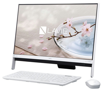 NEC デスクトップパソコン LAVIE Direct DA(S) 【Web限定モデル】 (ファインホワイト) (Core i5/8GBメモリ/1TB HDD/Officeなし/Windows 10 Home/3年保証)