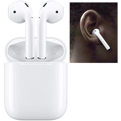 Apple AirPods 完全ワイヤレスイヤホン Bluetooth対応 マイク付き MMEF2J/A