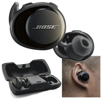 Bose SoundSport Free wireless headphones 完全ワイヤレスイヤホン トリプルブラック【国内正規品】