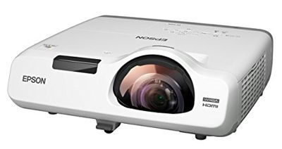 EPSON プロジェクター EB-535W 3,400lm WXGA 3.7kg デスクトップ型超短焦点