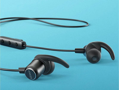 Anker SoundBuds Slim+ (カナル型Bluetoothイヤホン)【aptX対応 / マイク内蔵 / IPX5防水規格】iPhone、Android各種対応