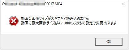 動画の画像サイズが大きすぎて読めません