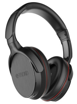 TROND Bluetooth ヘッドホン V4.2 ワイヤレス ヘッドフォン 密閉型 オーバーイヤー ヘッドセット aptX Low Latency対応 高音質 重低音モデル 最大30時間再生 コーデックインジケーター付 マイク内蔵 ケース付