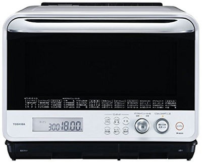 東芝 加熱水蒸気オーブンレンジ 30L 石窯ドーム グランホワイト ER-ND300(W)