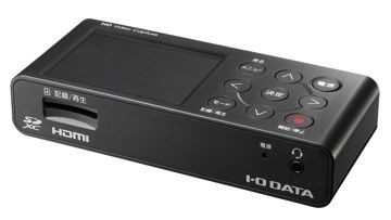 I-O DATA HDMI キャプチャーボード パソコン不要 Nintendo Switch 動作確認済 フルHD SDカード/HDD保存 GV-HDREC