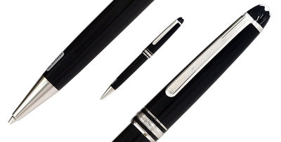 MONTBLANC 【モンブラン】 ペンシル P165bk (0.5mm) マイスターシュティック クラシック ブラック プラチナライン