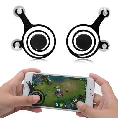 LEFON スマホゲームジョイスティック ゲームパッド ゲームコントローラー Mobile Joystick 吸盤式 モバイルジョイスティック For IOS iPhone/Android スマホと Pad サイズに関わず