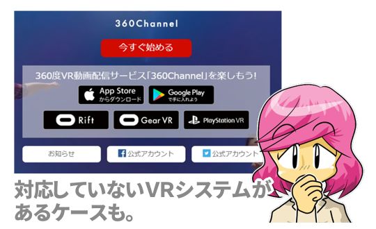 VRはアプリで選ぶ