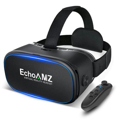EchoAMZ 3D VRゴーグル Bluetoothコントローラ付属 (ブラック)
