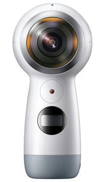 Galaxy 全天球カメラ Gear 360(2017)【Galaxy純正 国内正規品】Galaxy / iPhone対応 ホワイト SM-R21010217JP