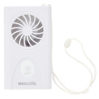 携帯型(首かけ) 扇風機 マイファンモバイル 大風量 熱中症・暑さ対策、予防 DMFM-W1