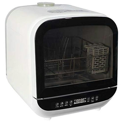 【工事不要】 SDW-J5L-W エスケイジャパン 食洗機 （1～2人用） ホワイト