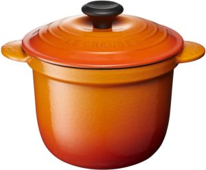 ル・クルーゼ(Le Creuset) 鋳物 ホーロー 鍋 ココット・エブリィ 18 オレンジ ガス IH オーブン 対応 【日本正規販売品】