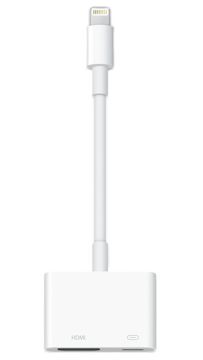 Apple Lightning - Digital AVアダプタ HDMI変換ケーブル MD826AM/A