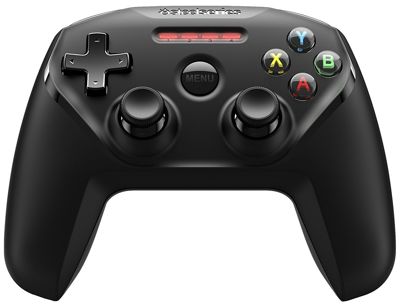 SteelSeries Bluetooth接続 Apple製デバイス対応 ワイヤレスゲーミングパッド（ブラック）Nimbus Wireless Controller Black 69070