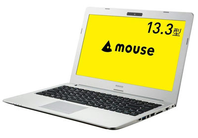 mouse ノートパソコン LTE対応 SIMフリー MB-13BCM8S2WLT Celeron 3865U/13.3インチ フルHD/8GBメモリ/240GB SSD/Windows 10