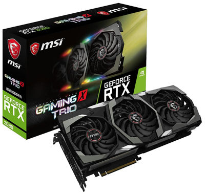 MSI GeForce RTX 2080 GAMING X TRIO グラフィックスボード VD6723