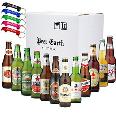 世界12カ国のビール 飲み比べ 12本セット （正規輸入商品）【Amazon購入限定でアルミ製オリジナル栓抜きプレゼント】 専用ギフトボックスでお届け