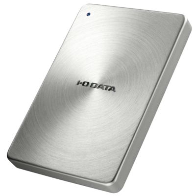I-O DATA ポータブルハードディスク「カクうす」 USB 3.0/2.0対応 1.0TB シルバー HDPX-UTA1.0S