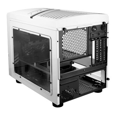 APEVIA X-Qber Metal Case w/ Side Windows-White