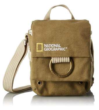 NATIONAL GEOGRAPHIC ショルダーバッグ Earth Exploreコレクション 3.2L 撥水加工 グリーン(カーキキャンバス) NG 2344