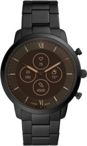 [Fossil] スマートウォッチ NEUTRA HYBRID HR SMARTWATCH FTW7027 メンズ ブラック