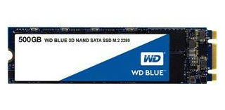 WESTERN DIGITAL（SSD） WD Blue 3D NANDシリーズ SSD 500GB SATA 6Gb／s M.2 2280国内正規代理店品 