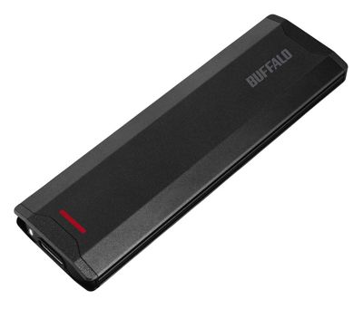 BUFFALO USB3.1(Gen2)対応 ポータブルSSD 500GB ブラック SSD-PH500U3-BA