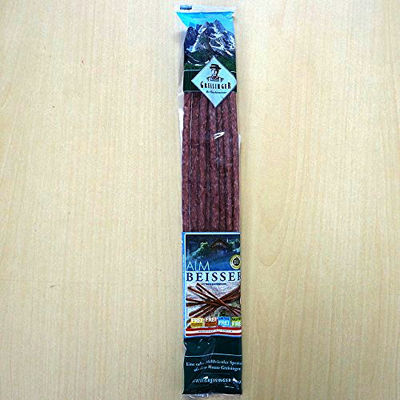 ミートガイ ドライサラミスティック【プレーン】(8本 80g) グライシンガー社 100％無添加 Additive-free Greisinger Air-Dried Salami Sticks Snack
