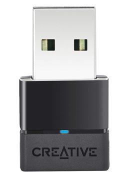 Creative Bluetooth USB オーディオ専用アダプター 低遅延 aptX Low Latency (aptX LL)対応 PC用ドライバーのインストール不要 PS4も接続後ペアリングですぐ使える BT-W2
