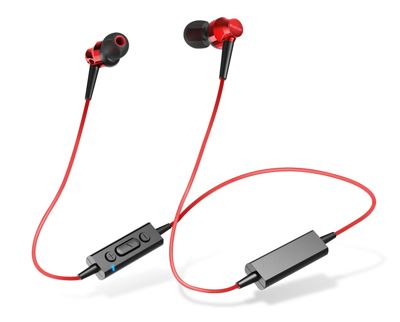 エレコム Bluetooth ブルートゥース イヤホン ワイヤレス 10.0mmドライバー [BASSブースト機能、シェアリング機能、自撮り機能、多彩な機能をワイヤレスで楽しめる] マイク付き Musicians Reference RH1000シリーズ レッド LBT-RH1000XRD