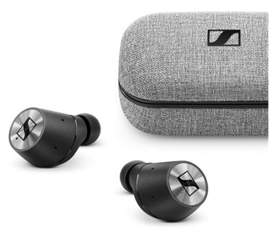 ゼンハイザー Bluetooth 完全ワイヤレスイヤフォン MOMENTUM True Wireless (M3IETW BLACK)【国内正規品】