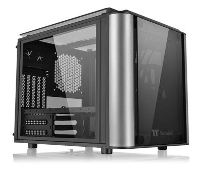 Thermaltake LEVEL 20 VT キューブ型PCケース[MicroATX対応] CS7390 CA-1L2-00S1WN-00 ブラック