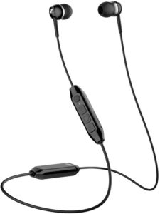 Sennheiser ゼンハイザー CX 350BT BLACK <<Bluetoothイヤホン 左右一体型, 音質, Bluetooth 5.0, AAC, aptX-LL, 10時間連続使用, 通話, リモコン, アプリ連携【国内正規品】 508382