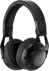 KORG ノイズキャンセリング DJヘッドホン NC-Q1 BK ブラック ワイヤレス Bluetooth Googleアシスタント Siri 36時間連続使用