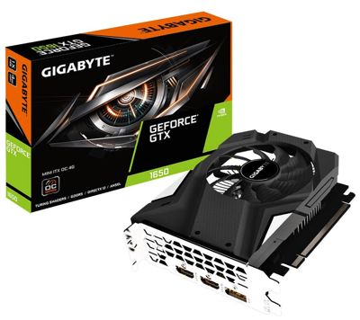 GIGABYTE NVIDIA GeForce GTX 1650 搭載 グラフィックボード 4GB ショート基盤モデル GV-N1650IXOC-4GD