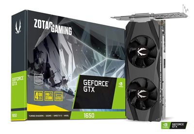 ZOTAC ゾタック GAMING GeForce GTX 1650 LP グラフィックスボード VD7014 ZT-T16500H-10L