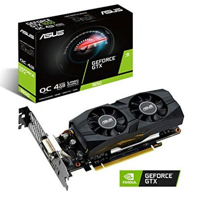 ASUS NVIDIA GTX 1650 搭載 デュアルファンモデル 4G GTX1650-O4G-LP-BRK