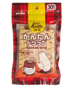 カリタ Kalita かんたんドリップ [1袋30枚入り]