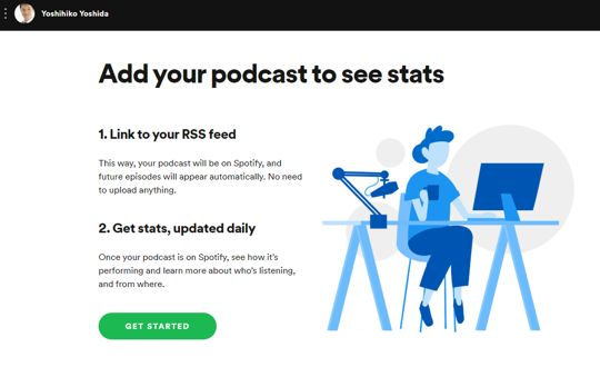 Add your podcast to see stats