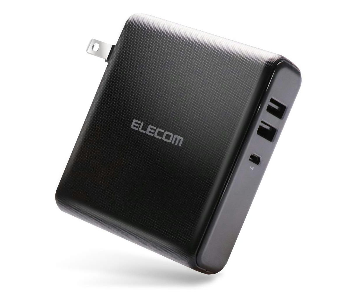 エレコム モバイルバッテリー 大容量 コンセント 6700mAh 2ポート 2.6A出力 [iPhone&iPad&andorid 対応] ブラック EC-M02BK