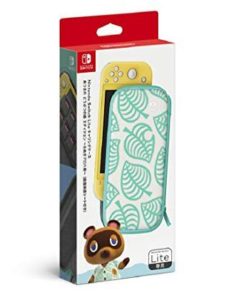 Nintendo Switch Liteキャリングケース あつまれ どうぶつの森エディション ~たぬきアロハ柄~(画面保護シート付き)