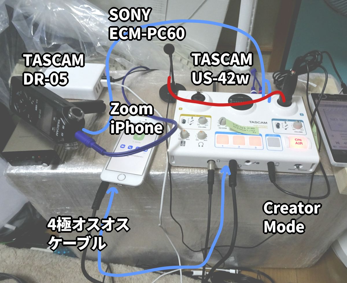 ズーム録音