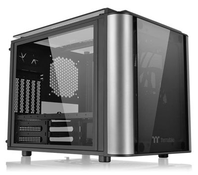 Thermaltake LEVEL 20 VT キューブ型PCケース[MicroATX対応] CS7390 CA-1L2-00S1WN-00 ブラック